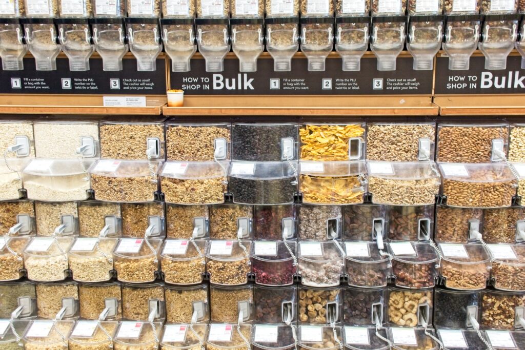 Bulk shopping zero waste