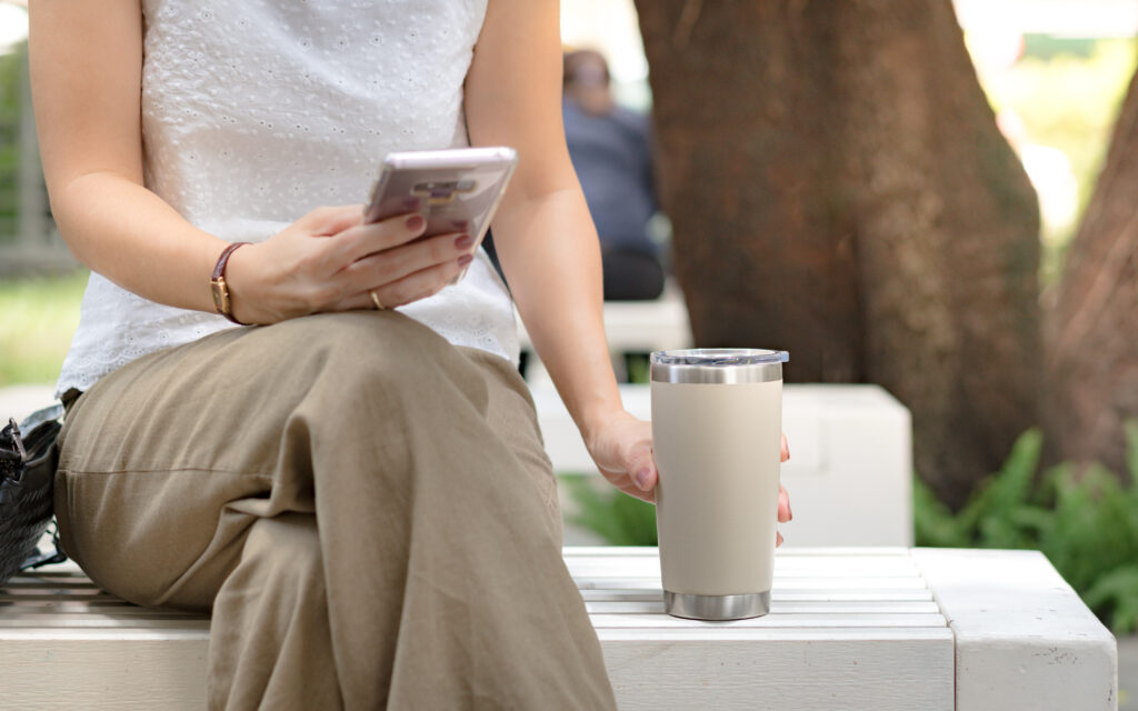 reduce waste with reusable coffee cups