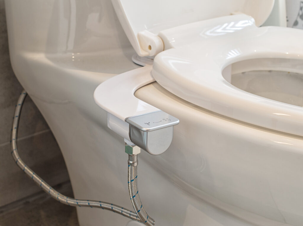Bidet attachment save toilet paper
