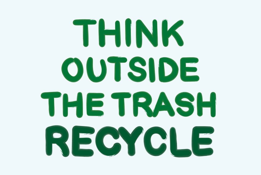 Think outside the trash image