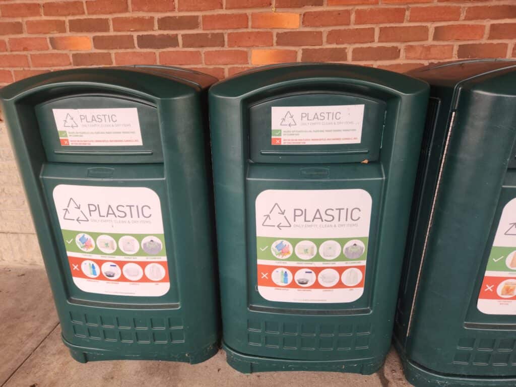 plastic film recycling bins