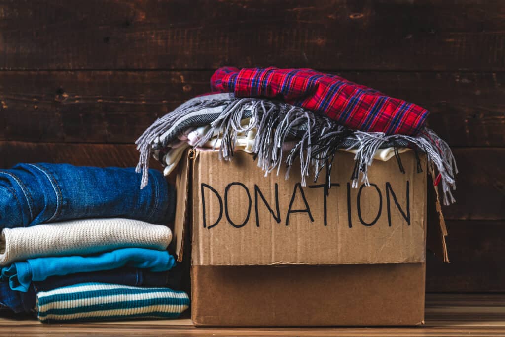 Clothing donation
