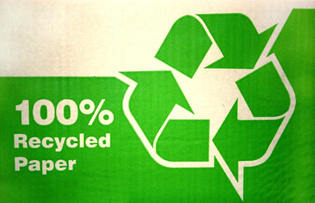 recycled paper